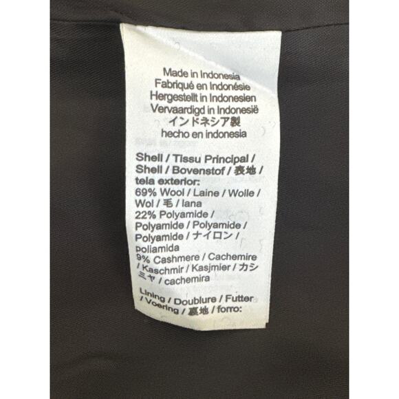 NWT Madewell Double Breasted Trench Coat True Black NS389 Size S - Picture 6 of 14